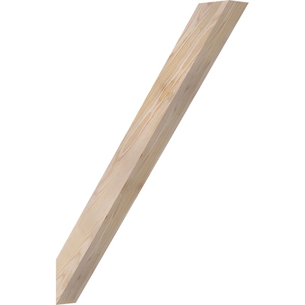 Ekena Millwork 3 1/2"W x 28"D x 36"H Traditional Smooth Knee Brace, Douglas Fir BRC04X28X36TRA00SDF - main